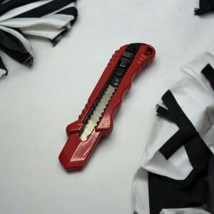 Maket Bıçağı Falçata 18mm Sk4 Kaplı Çelik Bıçak