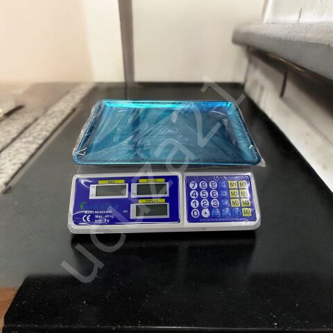 Teknika Terazi 40 Kg Elektronik Dijital Bakkal Manav Market Pazarcı Terazisi