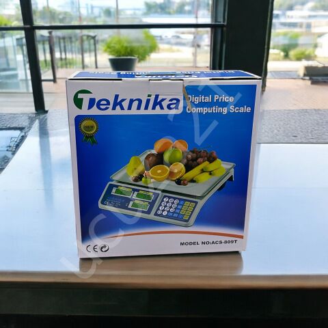 Teknika Terazi 40 Kg Elektronik Dijital Bakkal Manav Market Pazarcı Terazisi