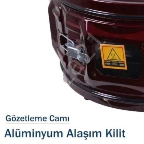 Uğur Çift Tepsili Fırın-tepsileri Emaya Fırın-çift Tepsili Yuvarlak Davul Fırın